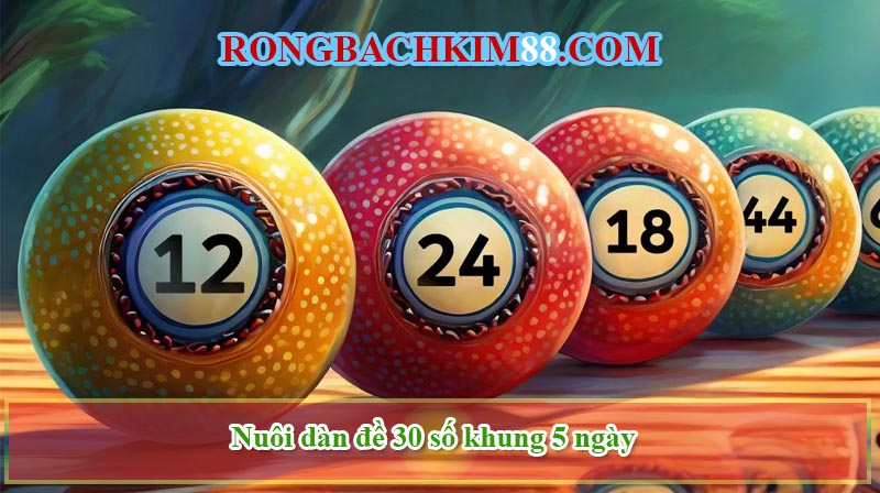 Khái niệm dàn đề 30 số khung 5 ngày dễ hiểu nhất