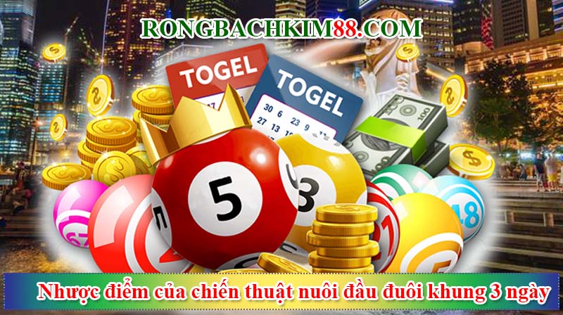 Nhược điểm của chiến thuật nuôi đầu đuôi khung 3 ngày