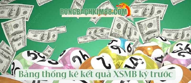 Bảng thống kê kết quả XSMB kỳ trước