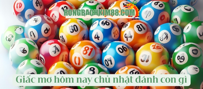 Dựa vào giấc mơ để đoán hôm nay chủ nhật đánh con gì