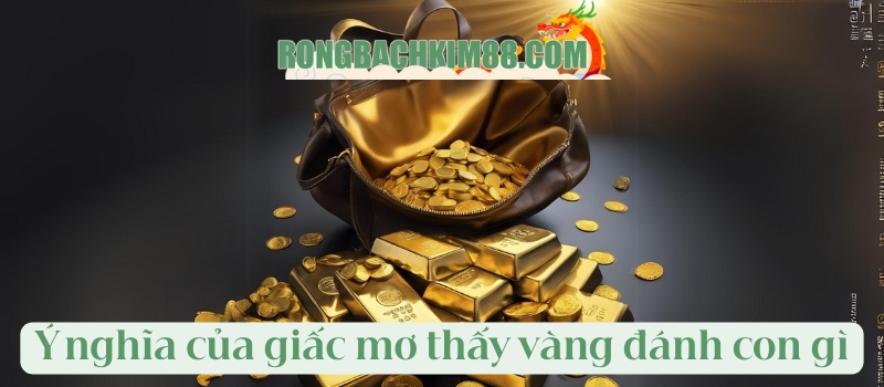 Ý nghĩa của giấc mơ thấy vàng đánh con gì