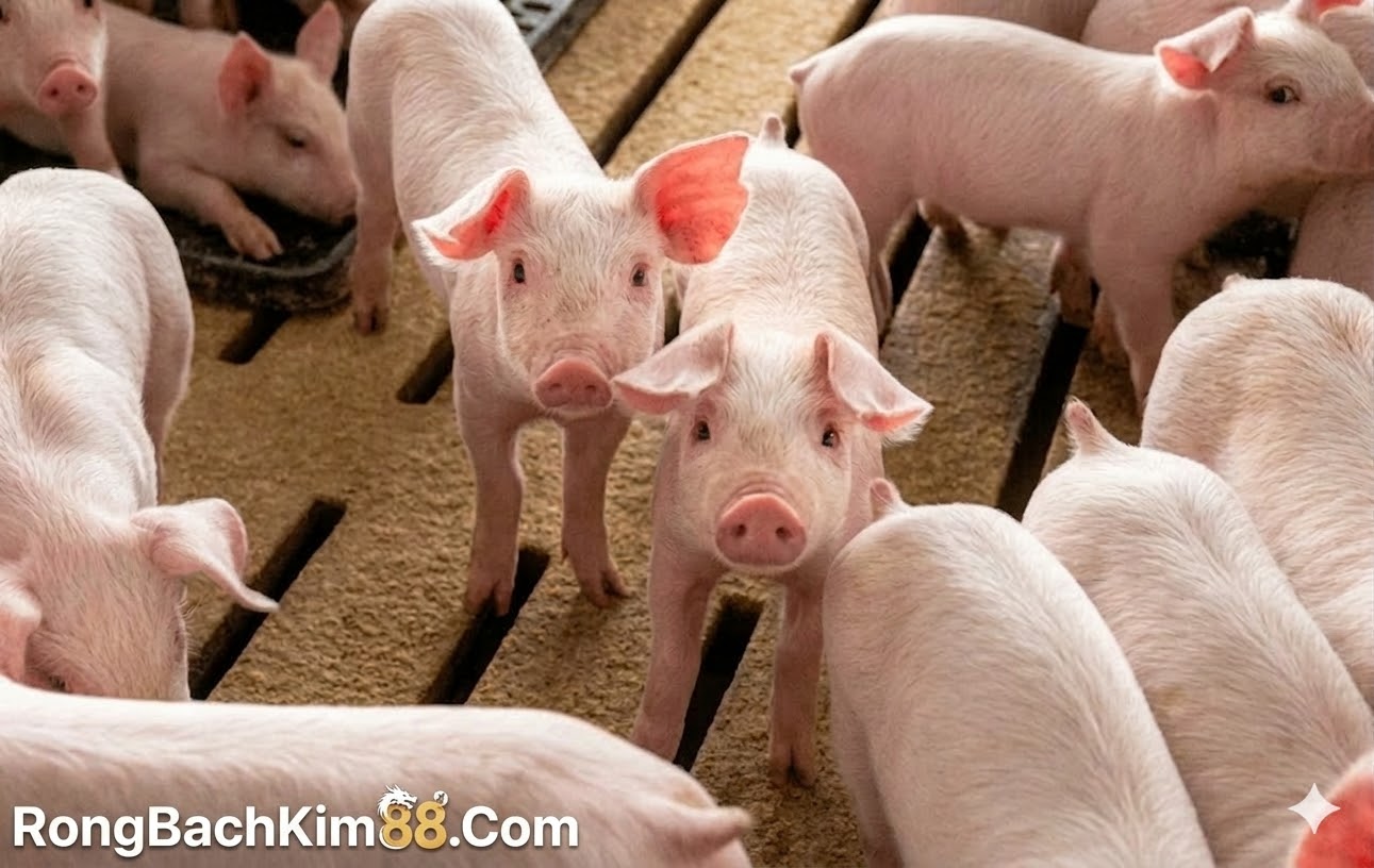 mơ thấy lợn đánh con gì